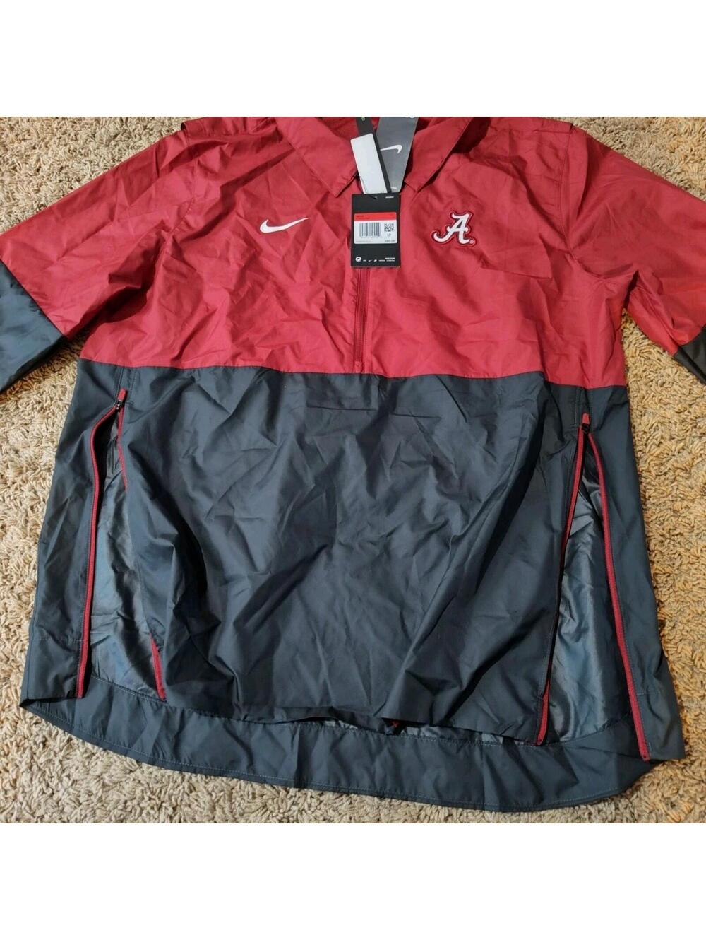 Nike Alabama CQ5093-698 Windbreakers Jacket Men's Red Size Large - Picture 5 of 12